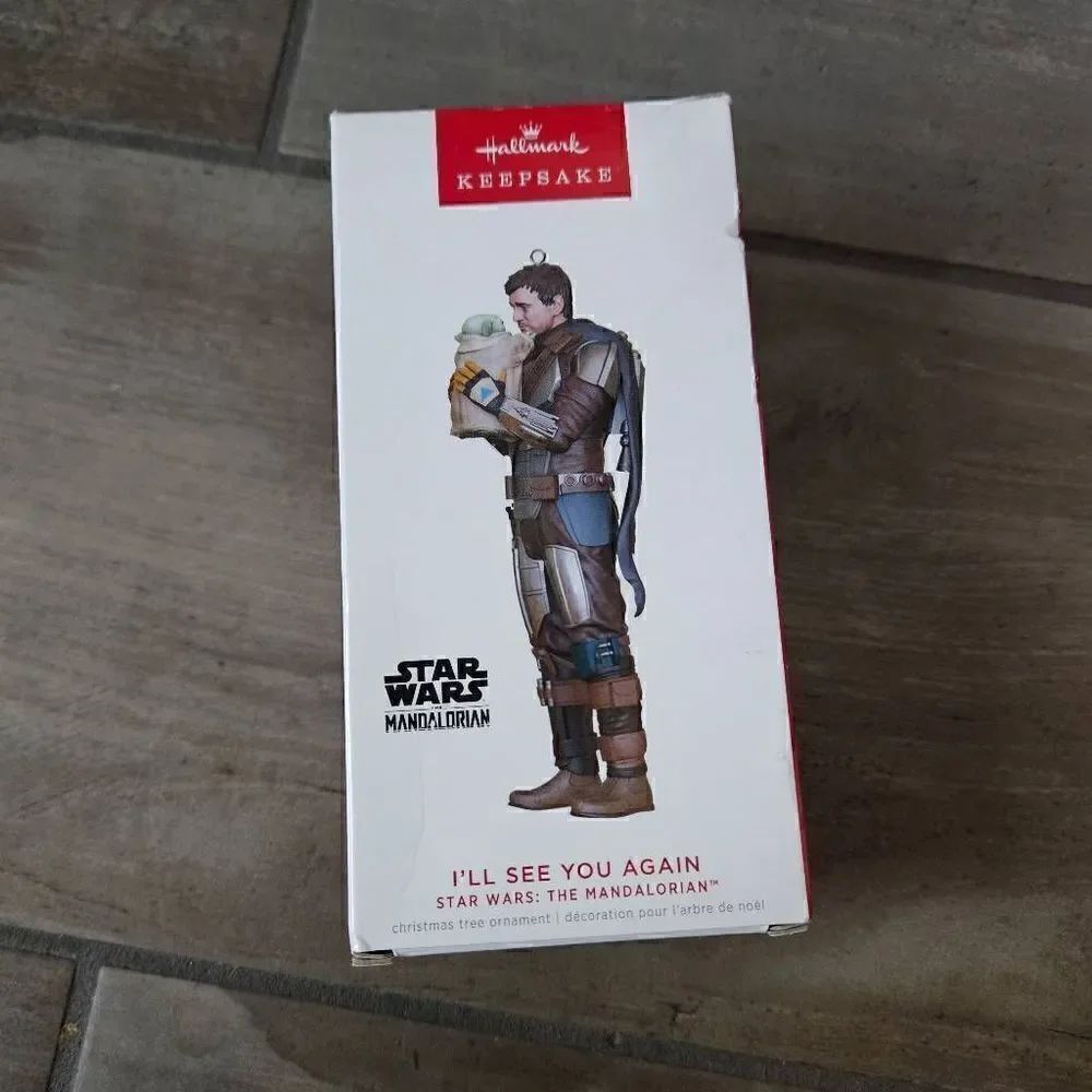 NIB 2022 Hallmark Baby Yoda Ornament